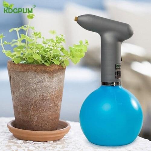 Garden 1L Electric Watering Cans For Flowers Sprayer Plant Watering Spray Pressure Sprayers Jardin Irrigator Pot Spray Bottle
