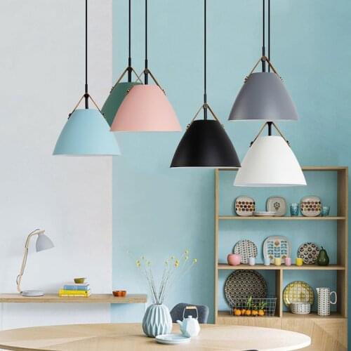 Modern Led Pendent Lights Bedside Lamp Bar Restaurant Ceiling Lighting Coffee Store Bedroom Lamps for Kitchen Home Light Fixture