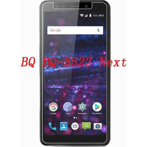 Smartphone Tempered Glass for BQ BQ-5522 Next 5522 9H Explosion-proof Protective Film Screen Protector cover phone