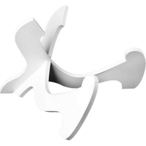 1 PCS White Guitar Holder Ukulele Shelf Ukulele Folding 19*25CM Ukulele Accessories Wood Stand Vertical Bracket Stand Guita X1C2