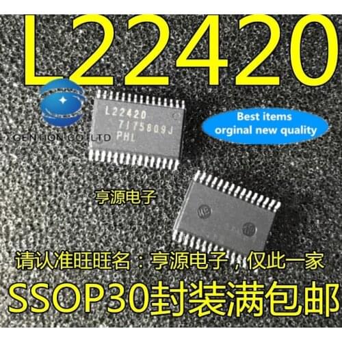 5pcs real photo 100% new and orginal ML22420MBZ03A L22420 SSOP30 voice IC