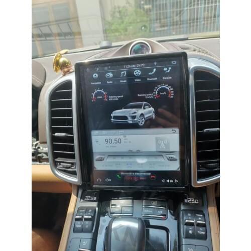 Double din Android car Radio multimedia player FOR Porsche Cayenne 2011-2016 car stereo autoradio auto audio vertical Tesla