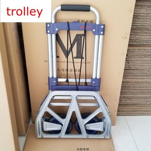 Stair Climbing Car Heavy King Moving Folding Portable Grocery Shopping Trolley Home Stairs Artifact Trolley Pull Truck