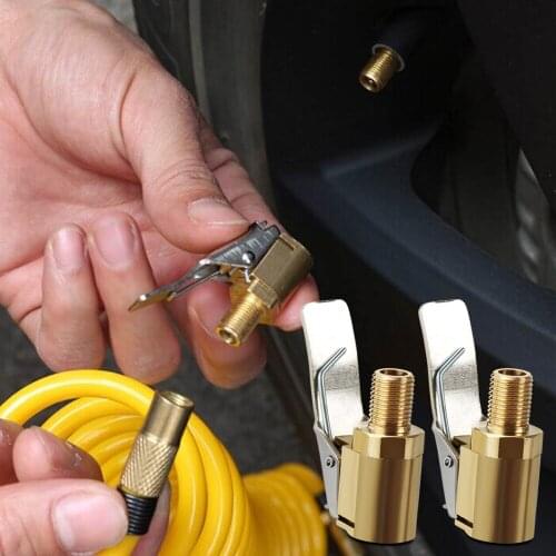 Car Tyre Tire Inflator Valve Connector 8mm Clamp Clip for lada niva kalina priora granta largus vaz samara 2110 GAZ Gazelle