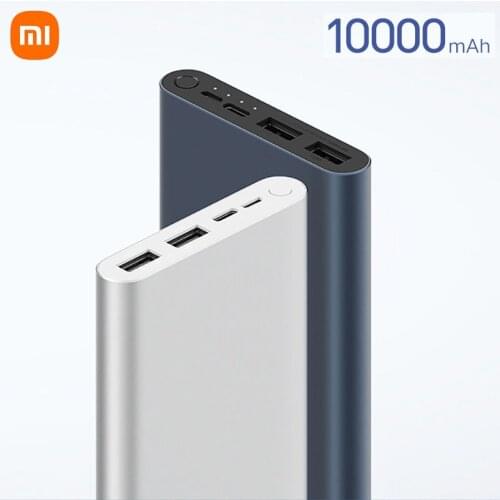 Xiaomi Mijia 10000mAh Qi Wireless Power Bank PLM11ZM Quick Charge 10000 mAh Powerbank For Smart Mobile Phone Banco de energía