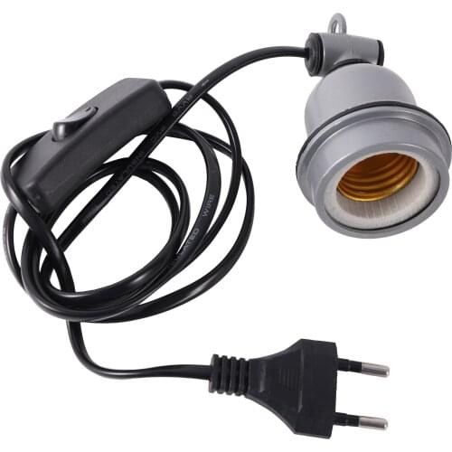 Farm animals Crawling pet lizard tortoise heating lamp holder & power cord switch Poultry animals Heating Spiral Light Socket