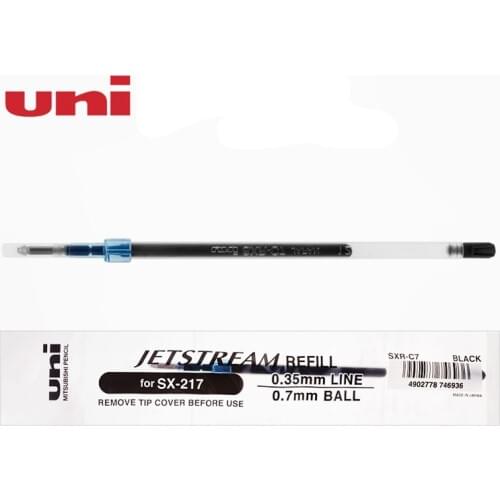 Japan UNI Jetstream Series Smooth Ballpoint Pen Refill SXR-C7 0.7MM For SX-217