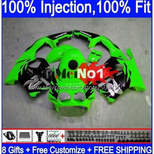 Injection OEM For HONDA CBR250RR CBR 250RR 1990 1991 1992 1993 1994 135MC.156 green glossy CBR250 RR MC22 95 96 97 98 99 Fairing