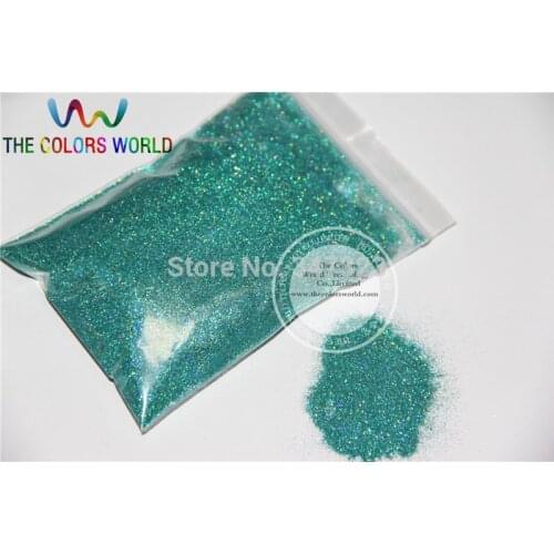 Laser Holographic Baby Blue Color 0.1MM 004 Fine Glitter Crafts Soapmaking Tatto Spa Products Ultrafine 1 Lot =50g