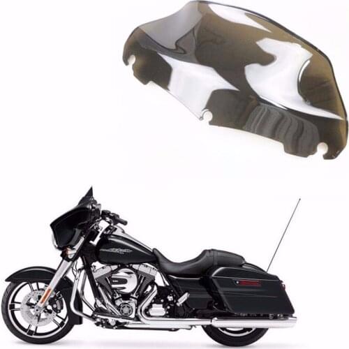 Light Smoke 9" Windscreen Windshield For Harley Touring Electra Street 2014-Up