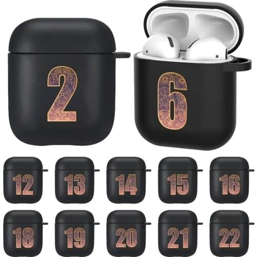 New Soft Silicone Case for Apple AirPods 2 & 1 Black Silicone Wireless Bluetooth Earphone Box Matte Cover