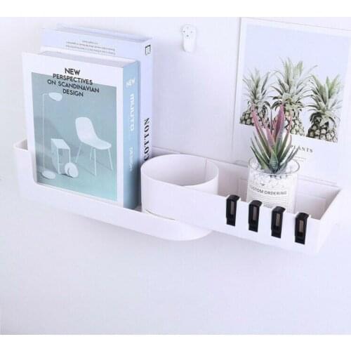 2019 Solid Seamless Rotating Tripod Home Bathroom Shelf Corner Bath Storage Holder