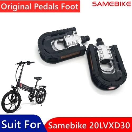 Original Samebike 20LVXD30 Bike Pedals Foot Anti-slip Plat Footboard Bearing Quick Release Aluminum Alloy Bikes Accessories