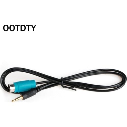 ALPINE KCE-236B FULL SPEED MP3 3.5mm Aux Jack Audio Adapter For iPOD MP3 PSP