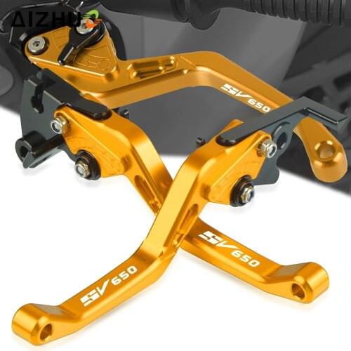 Motorcycle CNC Adjustable Brake Clutch Lever FOR SUZUKI SV 650 SV650 SV650S 2013-2019 2018 2017 2016 Short Handbrake Accessories