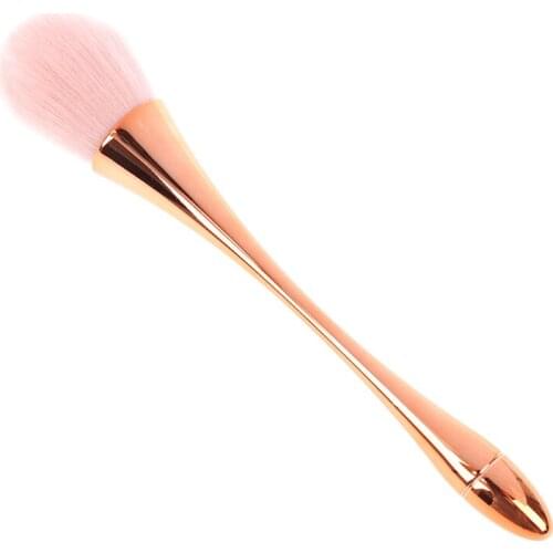 Rose Gold Powde Blush Brush Large Make Up Foundation Brushes Cosmetic Face