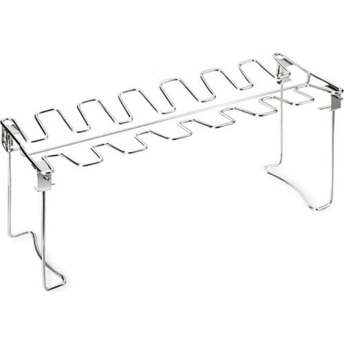 Chicken Wing Leg Rack for Grill Smoker Oven Stainless Steel Vertical Roaster Stand in BBQ Safe Barbecue Accessories
