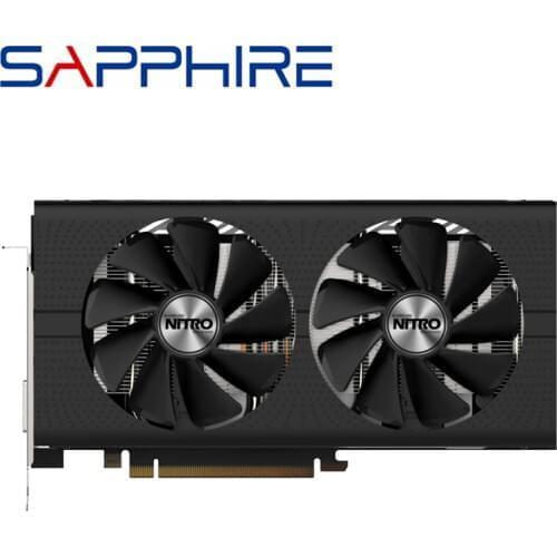 SAPPHIRE RX 570 4GB Graphics Cards GPU For AMD Radeon RX570 4G Video Cards 256bit Desktop PC Computer Game Map HDMI Not Mining