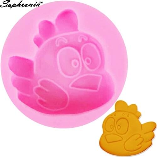 10PCS/SET F1197 DIY Sugar Craft Zodiac Series Of Chick Shape Silicone Mold Fondant Chocolate Candy Mould Cake Tools