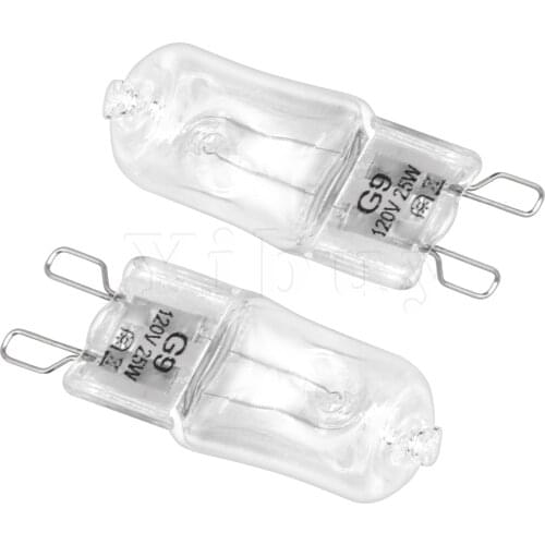 120V 25W Microwave Oven Light W10709921 Replacement Part for Microwave Set of 2