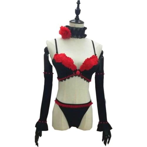 2019 Tohsaka Rin Cosplay Queen Ver. Fate Grand Order Costume Fate Extra Cosplay Rin Tohsaka Sexy Costume