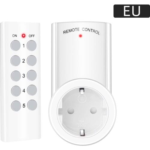 Wireless Remote Control 9938P RF Smart Socket Outlet Adaptor Wall 433mhz Electrical Switch Home Lamp EU UK US FR Plug 40%Off