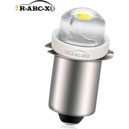 1pc P13.5S 0.5W DC3V AC4.5V 6V 3-18V 5-24V LED Flashlight Replacement Bulb Torch Lamp LED Emergency Work Light with COB Chips