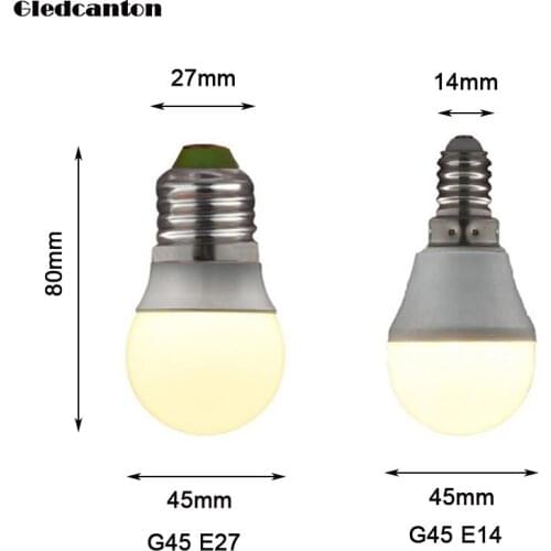 Gled-LS-102 LED G45 Ball Bulbs E27,E14 for home lighting