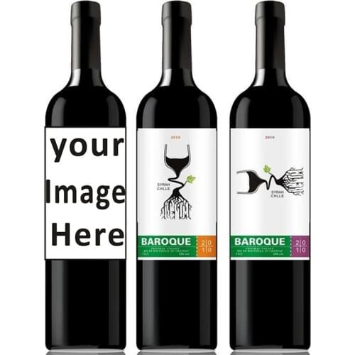 20 Pieces, Customized Personalized, Birthday, Party, Baptism, Anniversary, Wedding Wine Bottle Labels, Adhesive, Decoration