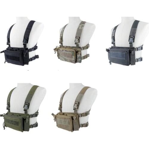 New Tactical Carrier Armor Chest Rig Vest Harness Rifle Pistol Magazine 5.56 Pouch Utility Pouch Hunting Accessories