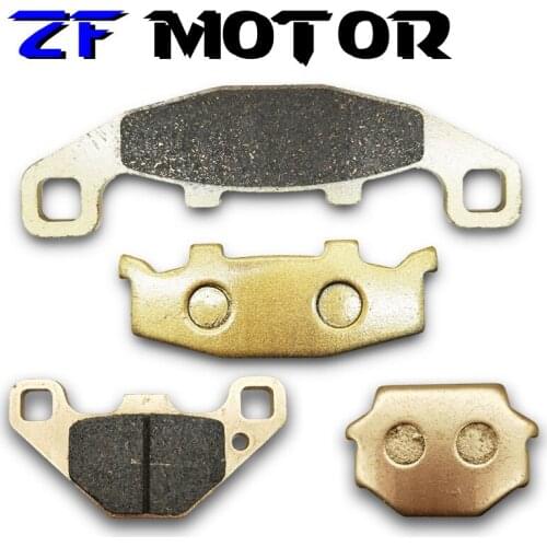 Motorcycle Front and Rear Brake Pads for KAWASAKI ZR250 Balius 1991-1995 ZZR 250 ZZR250 EX250 1990-2001