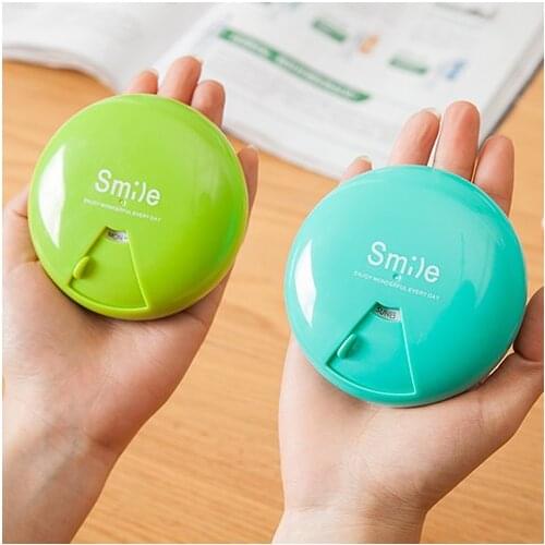 Pinkycolor 360 degrees Weekly Rotating Pillbox Travel Pill Case Pill Organizer Medicine Box Drugs Pill Container Jewelry Box
