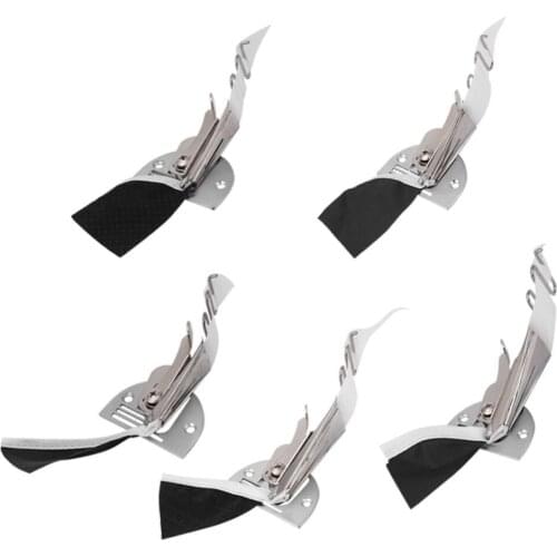 Double Fold Angle Binder Binding Attachment Folder Industrial Sewing Machine Accessories Steel