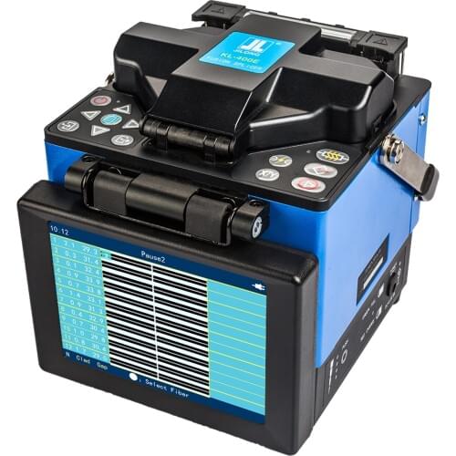 JILONG Factory 2-12 ribbon Splicing KL-400E FTTH Optical Fiber Fusion Splicer for fiber optic equipment