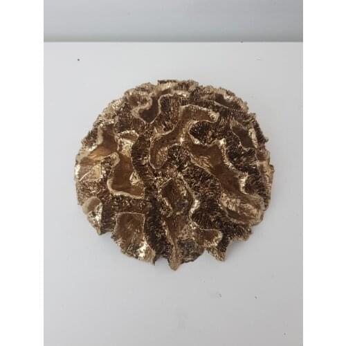 EU HOME DECORATION AROSE GOLD SPONGE CORAL DECOR HOME OFFICE DECOR