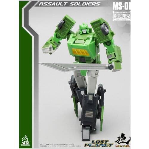 In Stock MechFanstoys MFT MS-01 Samurai Spring Springer Mech Soul MS01 MS 01 Transformation Action Figure