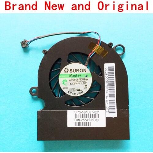 New laptop CPU cooling fan Cooler radiator Notebook for HP Probook 5310M 5310 SPS-581088-001 SPS-581087-001 581087-001 series