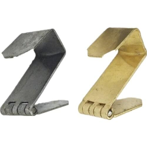 2Pcs/Lot Kerosene Lighter Universal Replacement Metal Hinge For ZP Grinding Wheel Petrol Lighters DIY Repair Service Inner Parts