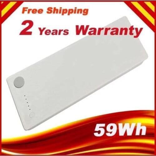 Special Price Battery for Macbook 13" MAC A1185 A1181 MA566FE/A MB881LL/A White 55Wh