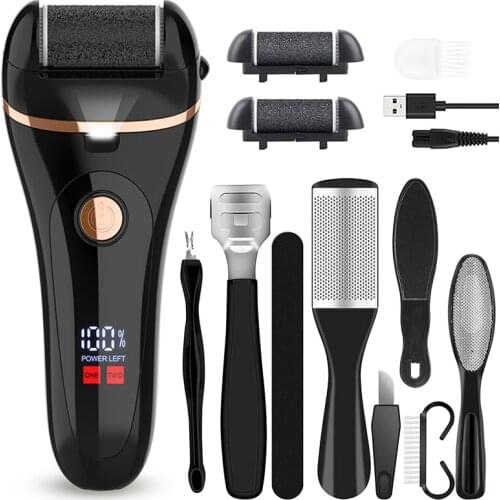 NEW Charged Electric Foot File for Heels Grinding Pedicure Tools Professional Foot Care Tool Dead Hard Skin Callus Remover