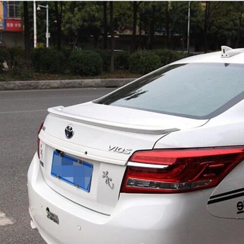 Use for toyota vios/yaris spoiler 2014-2018 model vios/yaris spoiler High Quality ABS Material unpaint Color for vios