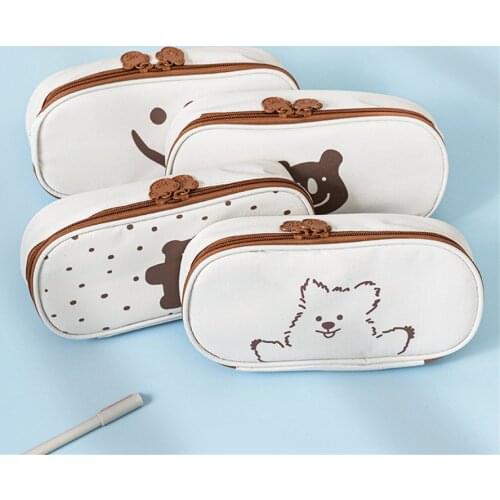 Pencil Cases Estuche Escolar Estuches Trousse Cute Piornik Case Big Bags School Supplies Stationery Bear Pen Box Astuccio Scuola