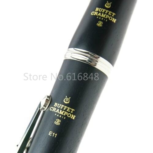 BUFFET E11 17 Keys Bb Clarinet Brand High Quality Black Tube Clarinet Musical Instruments With Case Mouthpiece Free Shipping
