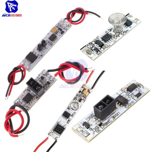 Diymore LED Switch Sensor Module Capacitive Touch Sensor Module Body Detection Sensing Module