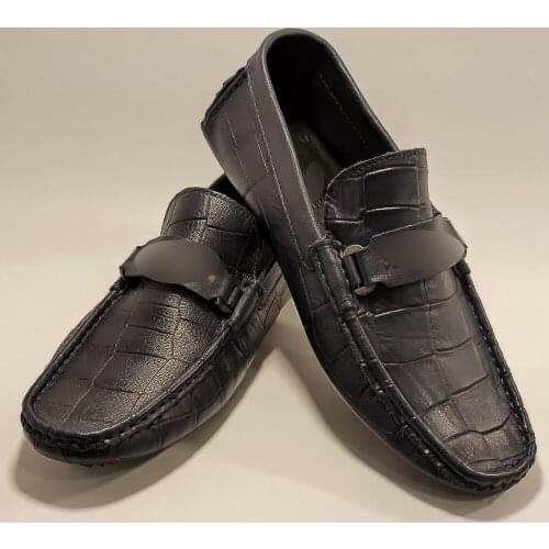 Men Casual Shoes High Quality % 100 Genuine Leather Moccasins Loafers Comfortable Breathable Slip-On Famous Luxury Design