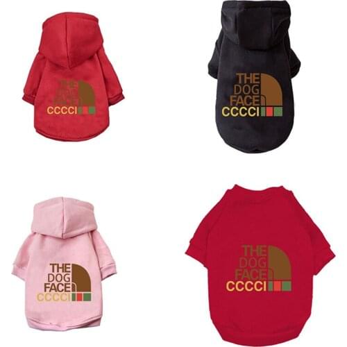 2021 New Dog Clothes Pet Dog Jacket Coat Puppy Clothing Hoodies For Small Medium Dogs Puppy Yorkshire Outfit S-2XL