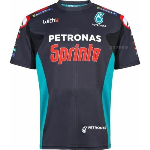 NEW 2021 Season Petronas Printed For Yamaha Moto Gp T Shirt Ractory Racing Team Motocross Clothing T-Shirt
