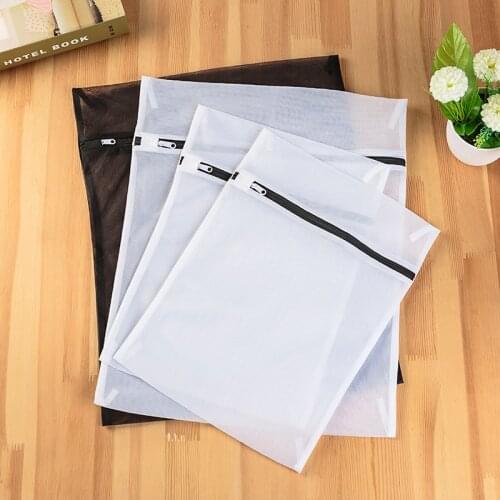 Laundry nets 4 pcs Laundry bag Premium laundry bag Set with zipper Cooking proof Washing bag for laundry Washing machine Lau