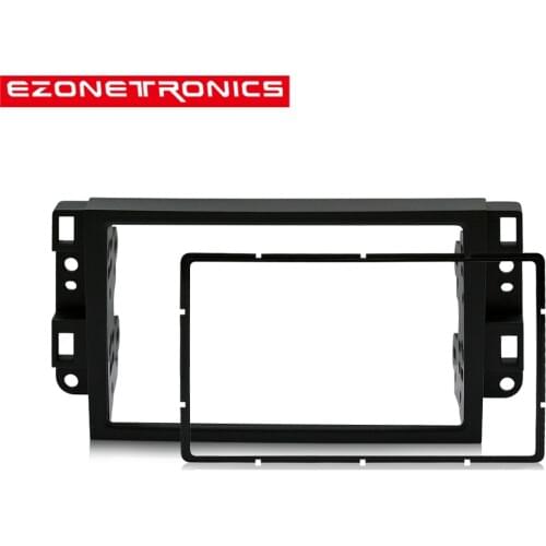2Din Car DVD Frame, Audio Fitting Adaptor, Dash Trim Kits,Facia Panel for Chevrolet Captiva/Lova/Gentra Double Din radio player