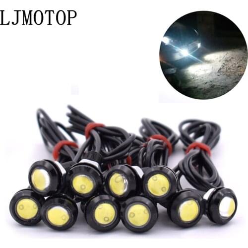 10 Piece Eagle Eye LED Reverse Backup Light DRL Daytime Running Light For Ducati HYPERMOTARD 796 MONSTER S2R 800 821 MONSTER